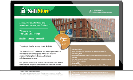 SelfStore website image