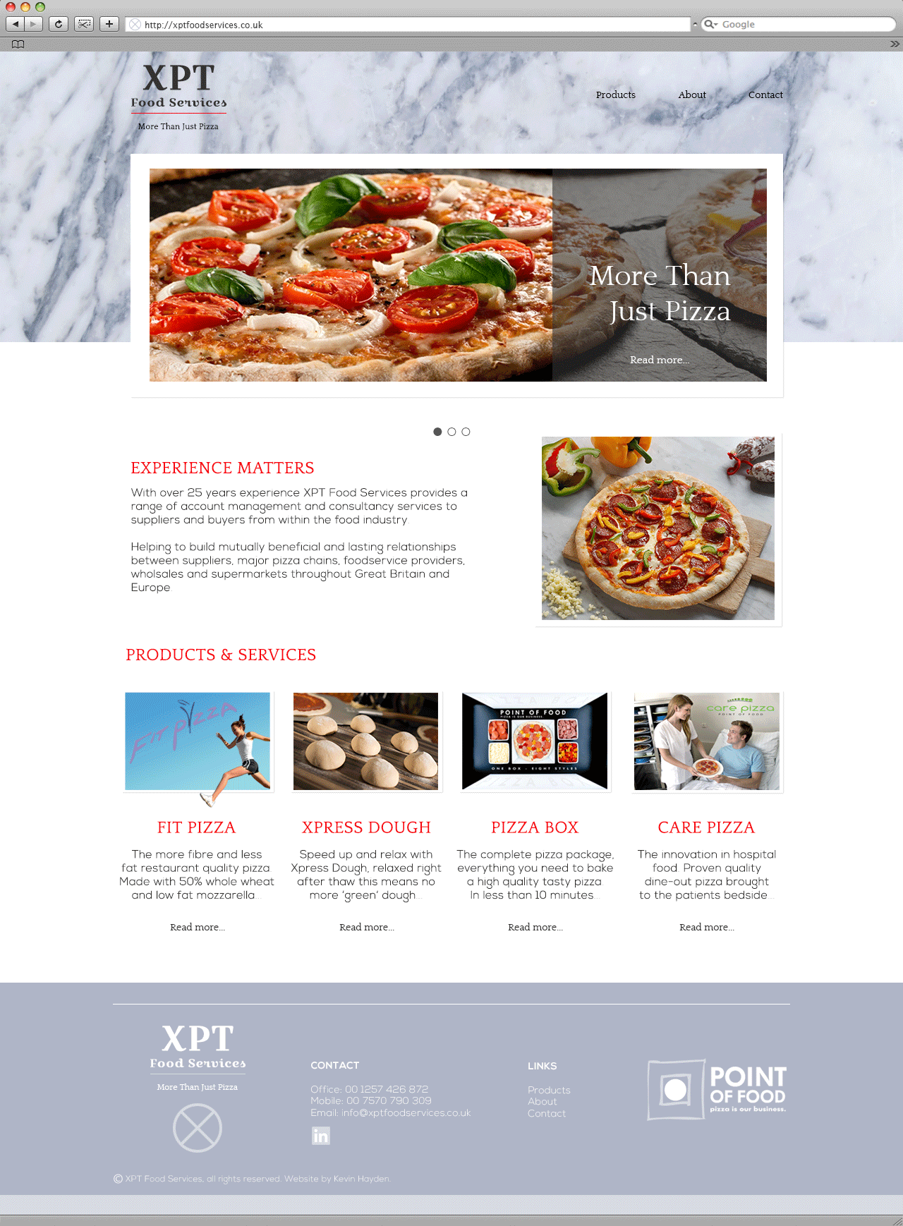 XPT website image.