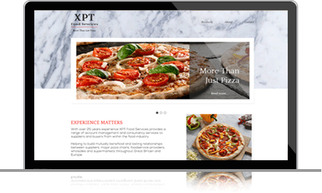 XPT Food Services Ltd website image