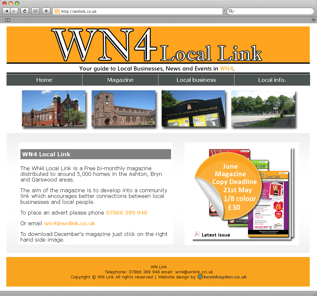WN Link website image.